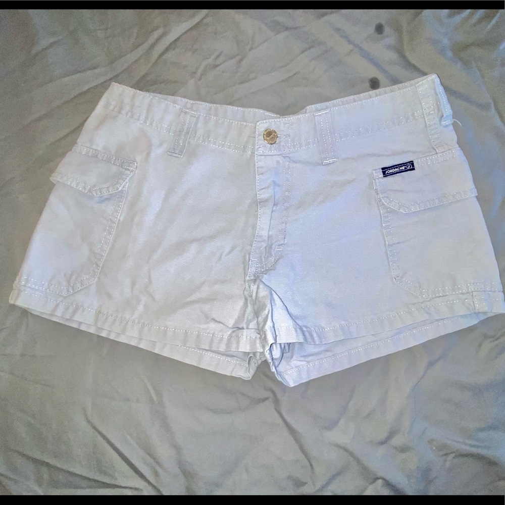 Jordache Blue Grey Size 9 Cotton Shorts